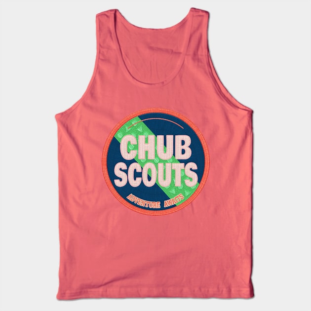 Chub Scouts Badge Tank Top by ChuBee Tees